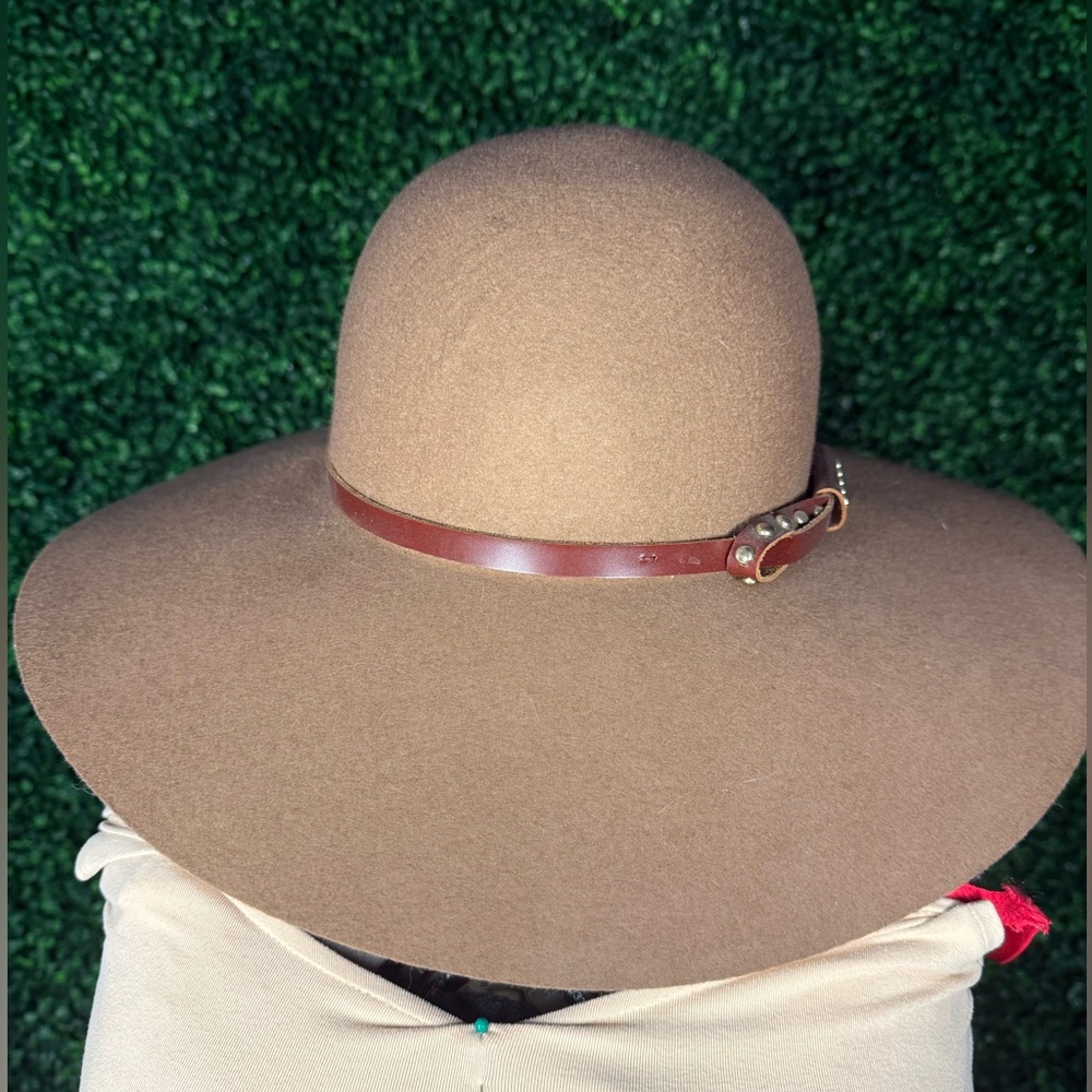 Adora Hat With Leather Studded Band
